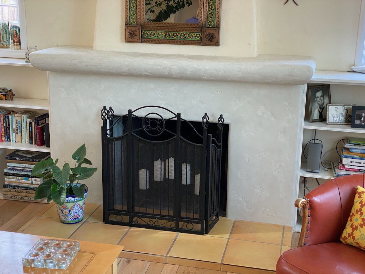 fireplace makeover banner